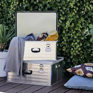Set 2 cutii de aluminiu pentru depozitare 80 litri si 47 litri Enders Toronto 3902 8