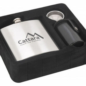 Set butelca 175ml cu 4 pahare Cattara