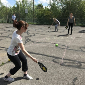 Set palete din lemn Street Racket Schildkröt - 970115