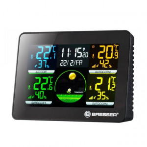 Statie meteo Bresser Quadro NLX 3 senzori externi - 7000023