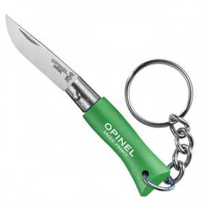 Briceag Opinel Nr.02 Verde Inox Breloc, lama 3.5cm - 002273