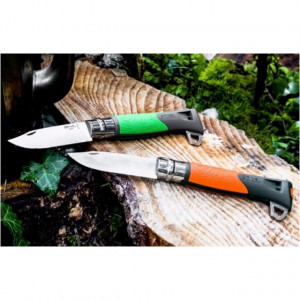 Briceag Opinel Nr.08 Inox Outdoor Portocaliu, lama 8.5cm - 001577