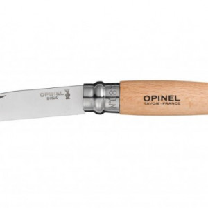 Briceag Opinel Nr.08 Inox + Teaca, 8.5cm - 001089