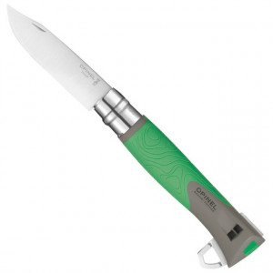 Briceag Opinel Nr.12 Inox Outdoor Explore Green, lama 10cm - 001899