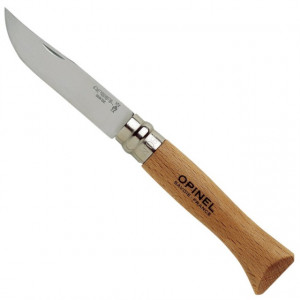 Briceag Opinel Nr.6 Inox Fag, lama 7cm - 123060