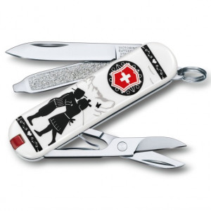 Briceag Victorinox Classic Alps Love - 0.6223.L1801 - Limited Edition 2018 unelte
