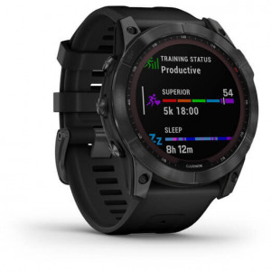 Ceas Garmin Fenix 7X Solar Slate Gray/Black 51MM - HG.010.02541.01