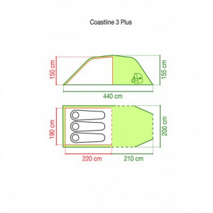 Cort Coleman Coastline 3 Plus - 205111
