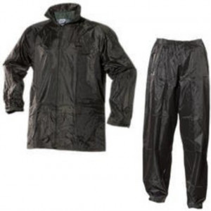 Costum de ploaie, culoare Verde