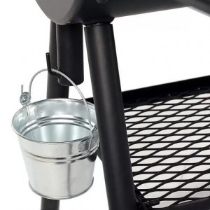 Gratar pe carbuni cu afumatoare JOE's Barbeque Smoker 20" Texas Classic JS-33753 4