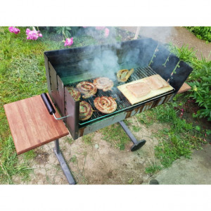 Gratar pe carbuni Dancook 7500 - 101626 cu alimente