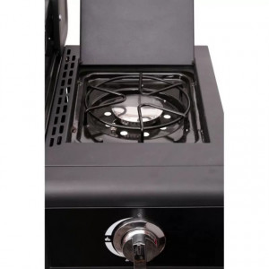 Gratar pe gaz si carbuni Activa Combo II , arzatoare din inox, gratare din fonta - 19760 8