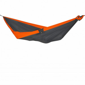Hamac Ticket to the Moon Single Dark Grey - Orange - 320 x 155 cm - TMS0335
