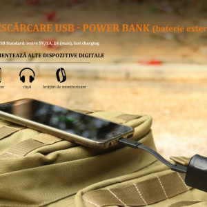 Kit Incarcator Fenix ARE-X11 + Acumulator 18650 3500mAh 3