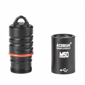 Lanterna reincarcabila tip breloc Acebeam M50, 200 lumeni, 43 m