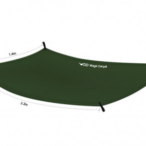 Mini Tenda 220cm x 140cm Prelata DD Magic Carpet XL Olive Green - 0707273933867