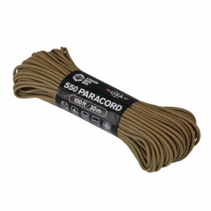 Paracord 550 Atwood Rope Coyote Brown 4mm - 30m - CD-PC1-NL-11
