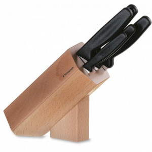 Set Victorinox pentru Bucatarie, 5 piese, suport lemn - 5.1183.51