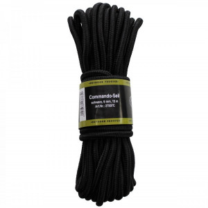 Sfoara diametru 9 mm, lungime 15 metri, culoare neagra - OUTMA.27507C