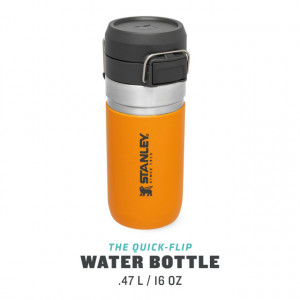 Sticla Apa Stanley The Quick Flip Water Bottle Saffron 0.47L - 10-09148-027