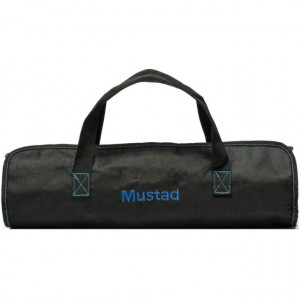 Trusa pentru filetat Mustad, 3 cutite+plansa+ascutitor - M.MT096 husa