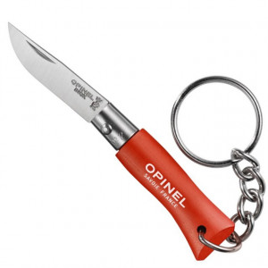 Briceag Opinel Nr.02 Portocaliu Inox Breloc, lama 3.5cm - 002272