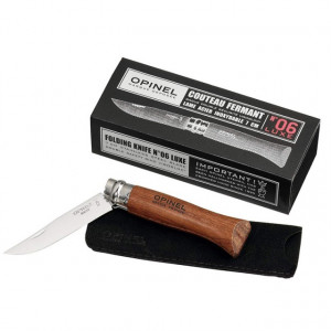 Briceag Opinel Nr.06 Inox Bubinga in Cutie, lama 7cm - 226066