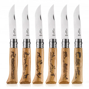 Briceag Opinel Nr.08 Animalia Cerb lama 8.5cm - 002332