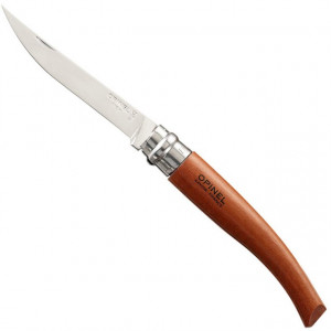 Briceag Opinel Nr.10 Slim Inox Bubinga, lama 10cm - 000013