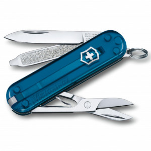 Briceag Victorinox Classic Colors Transparent, Sky High - 0.6223.T61G