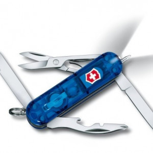 Briceag Victorinox Midnite Manager, albastru transparent - 0.6366.T2