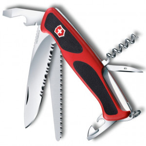 Briceag Victorinox RangerGrip 155, rosu/negru - 0.9563.WC unelte