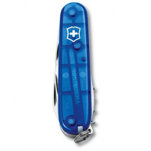 Briceag Victorinox Spartan, albastru transparent - 1.3603.T2 pe lung