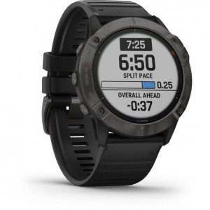 Ceas Garmin Fenix 6X Pro Solar Carbon/Black 51mm - HG.010.02157.21 grafic