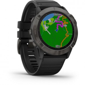 Ceas Garmin Fenix 6X Sapphire Carbon/Black 51mm - HG.010.02157.11 harta