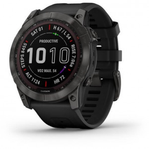 Ceas Garmin Fenix 7X Sapphire Solar Carb.Gray TI/Black 51MM EMEA - HG.010.02541.11