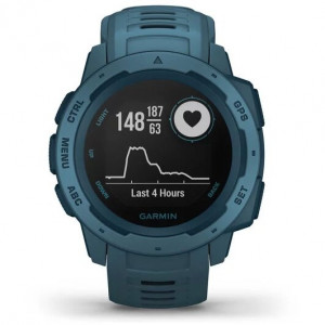 Ceas Garmin Instinct GPS Lakeside Blue - HG.010.02064.04 cardiograma