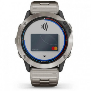Ceas Garmin Quatix 6X Solar Titanium 51mm - HG.010.02157.31 7