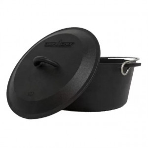 Ceaun din fonta cu capac - cuptor olandez Camp Chef 25 cm 4,7 litri - CC-C10EU