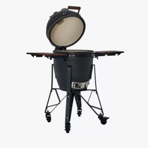 Gratar ceramic Kamado pe carbuni The Bastard Urban Medium, stand inclus, 114cm inaltime, diametru grila 42cm - BU103