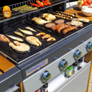 Gratar pe gaz Campingaz seria 4 Woody LX - 2000015645 cu alimente