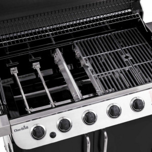 Gratar pe gaz Char-Broil Convective 640B XL, 6 arzatoare din inox, gratare din fonta -140847 arzatoare