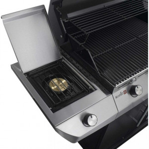 Gratar pe gaz cu 3 arzatoare din inox, TRU-Infrared, gratare din fonta, Char-Broil Performance T36G Black - 140711