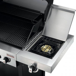 Gratar pe gaz din inox Char-Broil Professional 3400B - 140734 arzator lateral