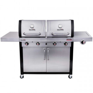 Gratar pe gaz din inox Ghar-Broil Double Header Professional 4600S - 140754 8