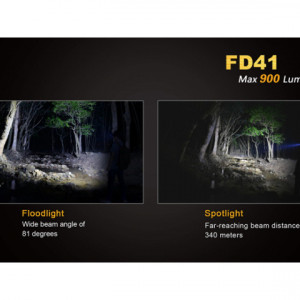 Lanterna Fenix FD41 900 lumeni 340 metri 3