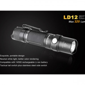 Lanterna Fenix LD12 - Editie 2017 - 320 Lumeni - 135 Metri 3