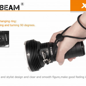 Lanterna profesionala tactica Acebeam X45XHP70, 18000 lumeni, 622 m atasament snur