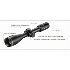 Luneta de arma pentru vanatoare Minox Riflescope 3 15X56 - VM.80107664