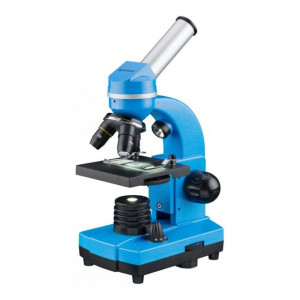 Microscop optic Bresser Junior Student Biolux SEL, albastru - 8855600WXH000